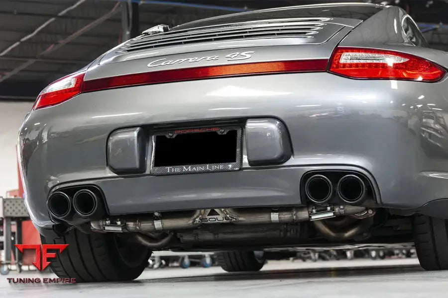SOUL PORSCHE 997.2 CARRERA CENTER MUFFLER BYPASS EXHAUST SYSTEM