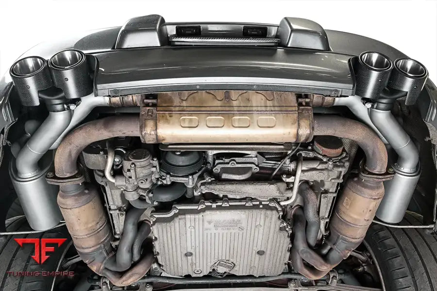 SOUL PORSCHE 997.2 CARRERA SPORT SIDE MUFFLERS EXHAUST SYSTEM