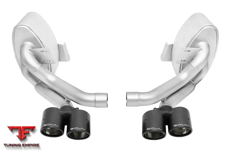 SOUL PORSCHE 997.2 CARRERA SPORT SIDE MUFFLERS EXHAUST SYSTEM