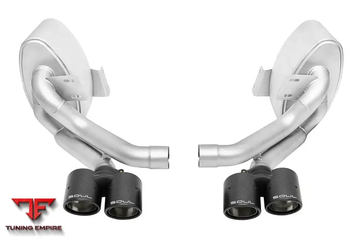 SOUL PORSCHE 997.2 CARRERA SPORT SIDE MUFFLERS EXHAUST SYSTEM