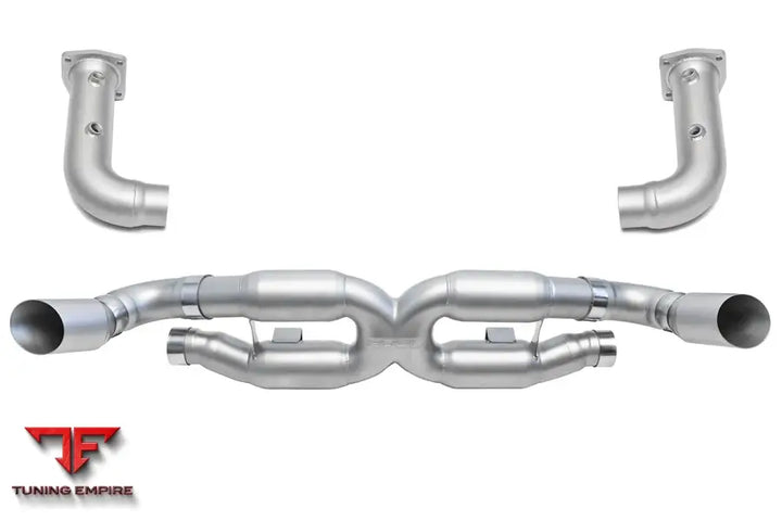 SOUL PORSCHE 997.2 TURBO COMPETITION X-PIPE EXHAUST