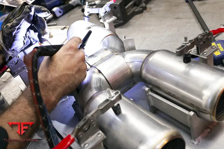 SOUL PORSCHE 997.2 TURBO COMPETITION X-PIPE EXHAUST