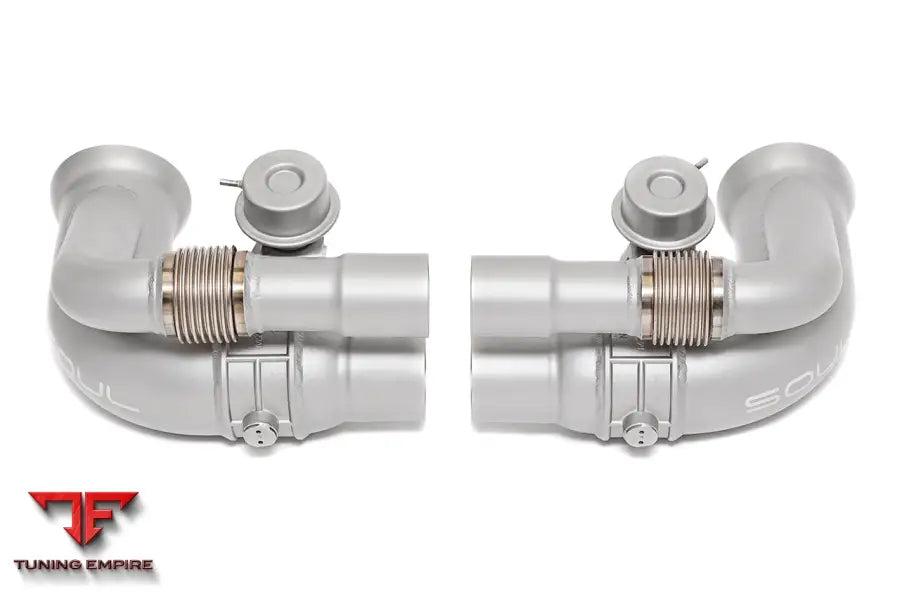 SOUL PORSCHE 997 GT3 VALVED SIDE MUFFLER BYPASS EXHAUST SYSTEM