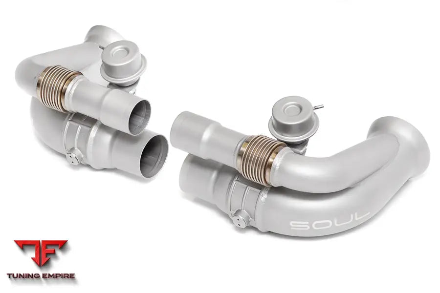 SOUL PORSCHE 997 GT3 VALVED SIDE MUFFLER BYPASS EXHAUST SYSTEM