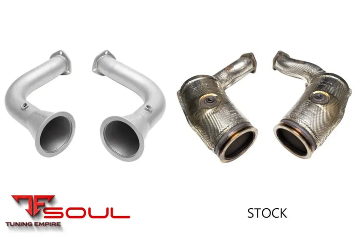 SOUL PORSCHE CAYENNE 4.0L TT DOWNPIPE 2019 + 