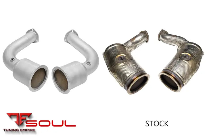 SOUL PORSCHE CAYENNE 4.0L TT DOWNPIPE 2019 + 