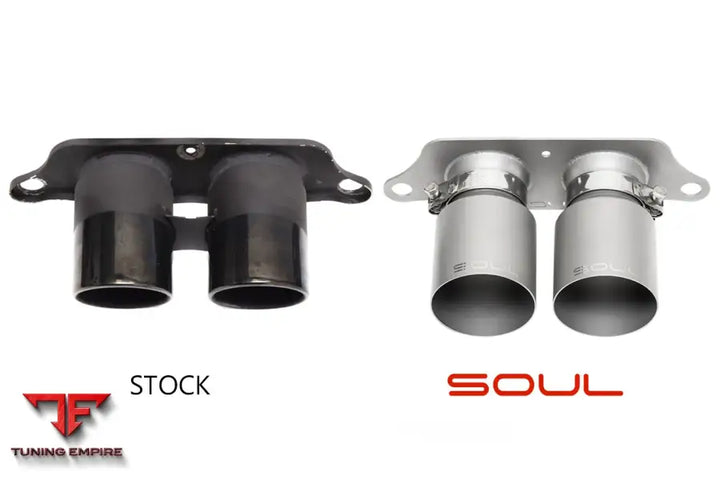 SOUL PORSCHE GT3 / GT3 RS SOUL BOLT-ON TIPS