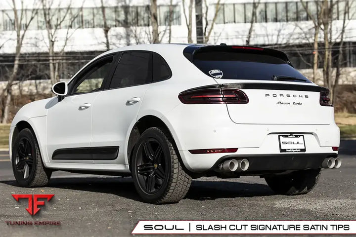 SOUL PORSCHE MACAN 2.0T SOUL RESONATED MUFFLER BYPASS EXHAUST