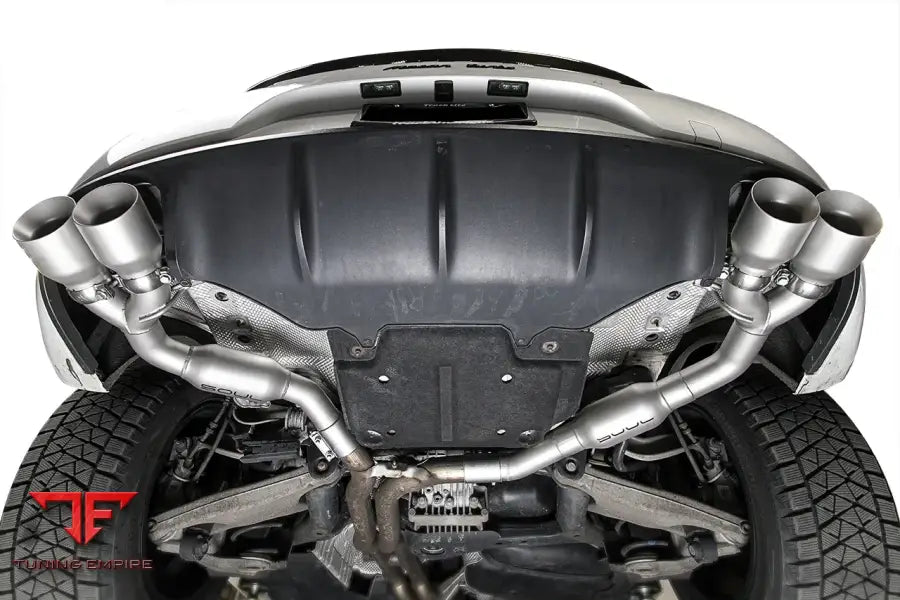 SOUL PORSCHE MACAN S / GTS / TURBO SOUL RESONATED MUFFLER BYPASS EXHAUST