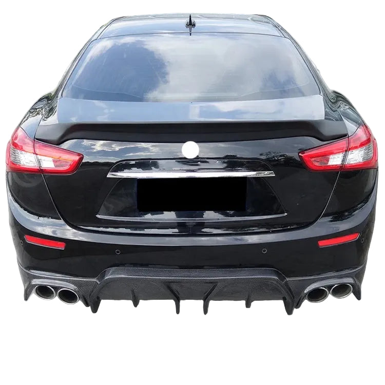 MASERATI GHIBLI CARBON FIBER REAR BUMPER DIFFUSER