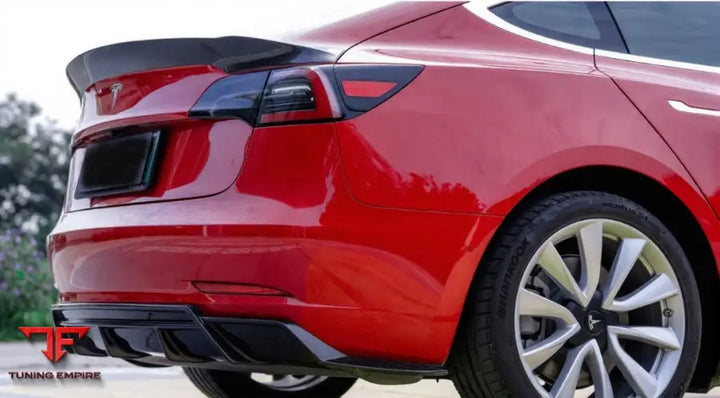 TESLA MODEL 3 CARBON FIBER AERO KIT 2017-2023