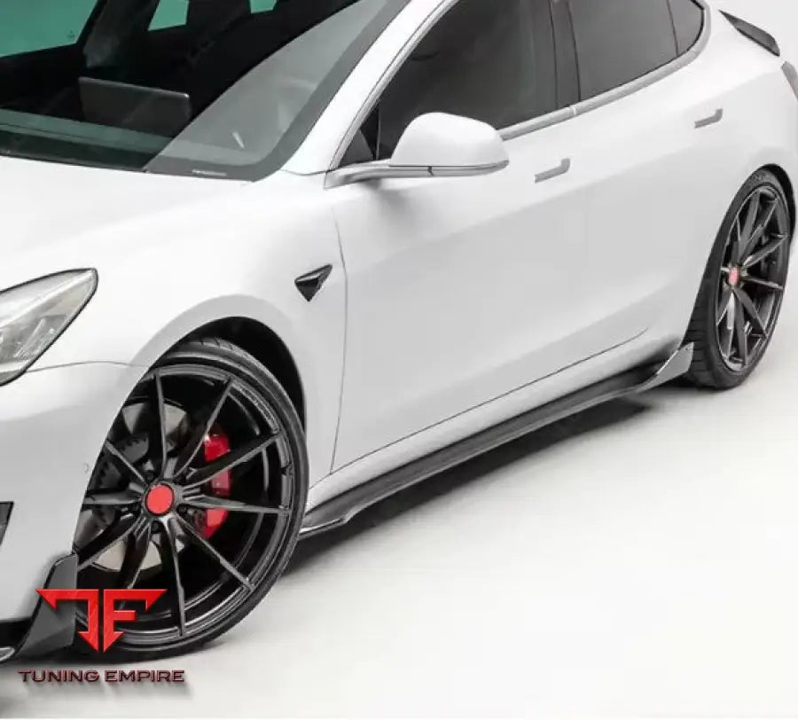 TESLA MODEL 3 CARBON FIBER PARTS