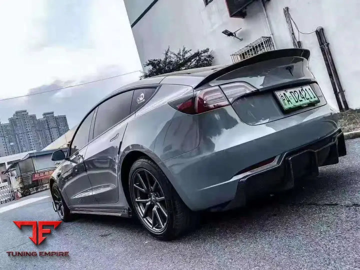 TESLA MODEL 3 VORSTIEINER STYLE CARBON FIBER PARTS