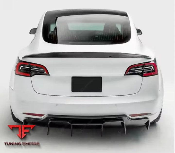 TESLA MODEL 3 CARBON FIBER PARTS