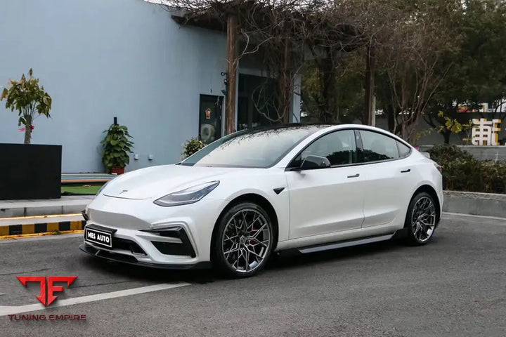TESLA MODEL 3 IMP PERFORMANCE CARBON FIBER SIDE SKIRTS UNDER BOARD BSD