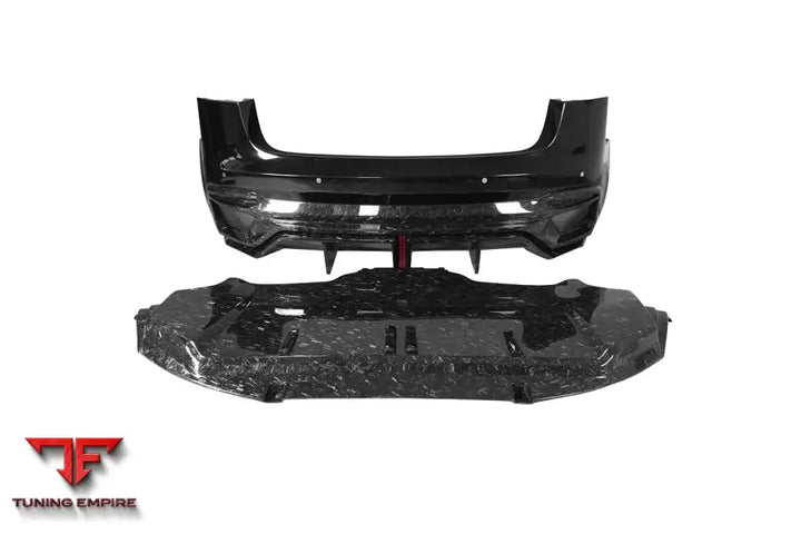 TESLA MODEL 3 IMP PERFORMANCE PARTIAL CARBON FIBER REAR BUMPER BSD