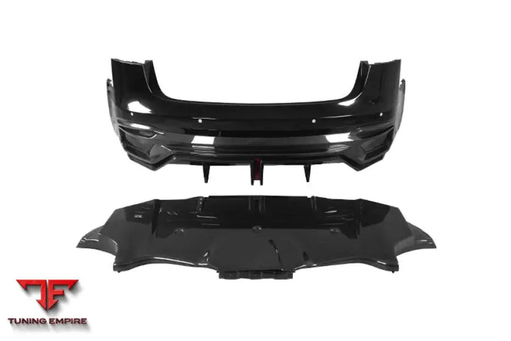 TESLA MODEL 3 IMP PERFORMANCE PARTIAL CARBON FIBER REAR BUMPER BSD