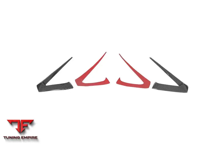 TESLA MODEL 3 LCI TURBO STYLE CARBON FIBER PATTERN LOOK BODY KIT BSD