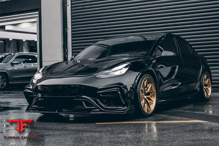TESLA MODEL 3 IMPII PERFORMANCE PARTIAL CARBON FIBER FULL BODY KIT BSD