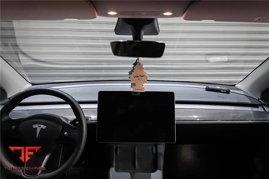 TESLA MODEL 3Y OEM STYLE AUTOCLAVE CARBON FIBER DASHBOARD TRIM INTERIOR REPLACEMENT BSD