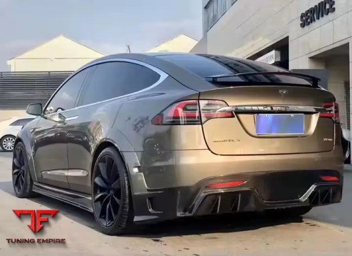 TESLA MODEL X CARBON FIBER BODY KIT