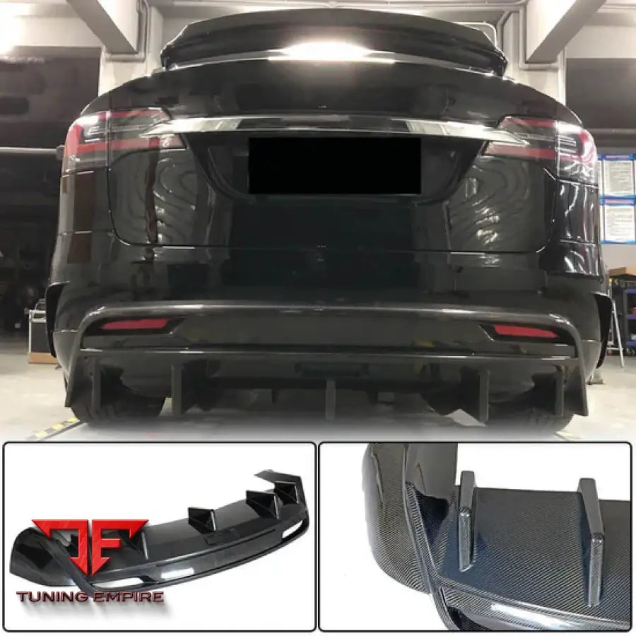 TESLA MODEL X CARBON FIBER PARTS 2016-2020Y