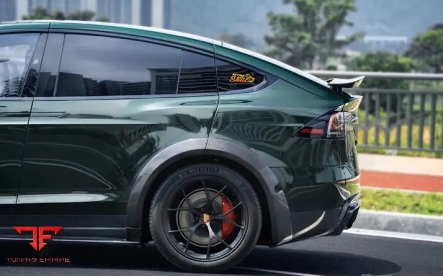 TESLA MODEL X CARBON FIBER PARTS 2022Y