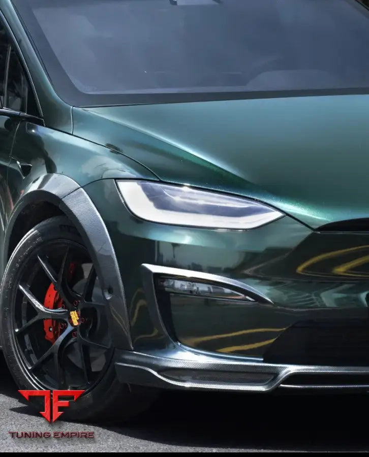 TESLA MODEL X CARBON FIBER PARTS 2022Y