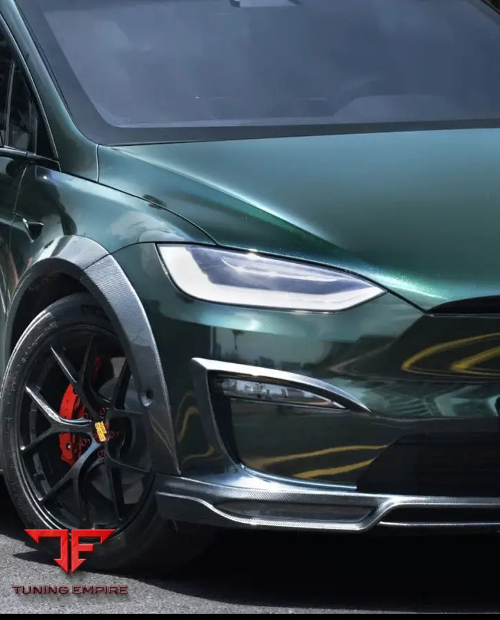 TESLA MODEL X CARBON FIBER PARTS 2022Y