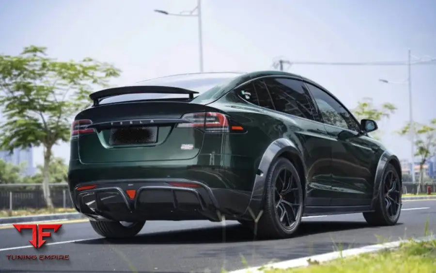 TESLA MODEL X CARBON FIBER PARTS 2022Y