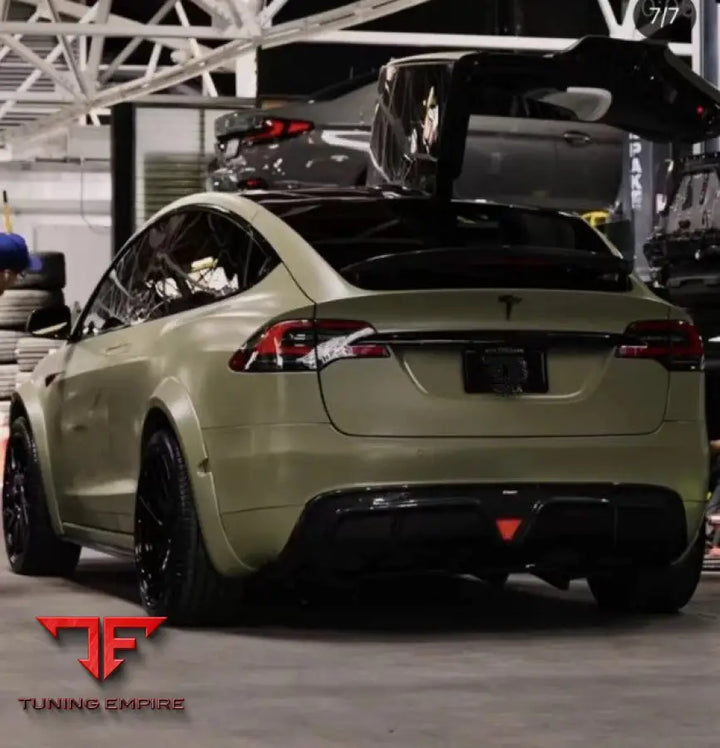 TESLA MODEL X P100D PERFORMANCE CARBON FIBER PARTS
