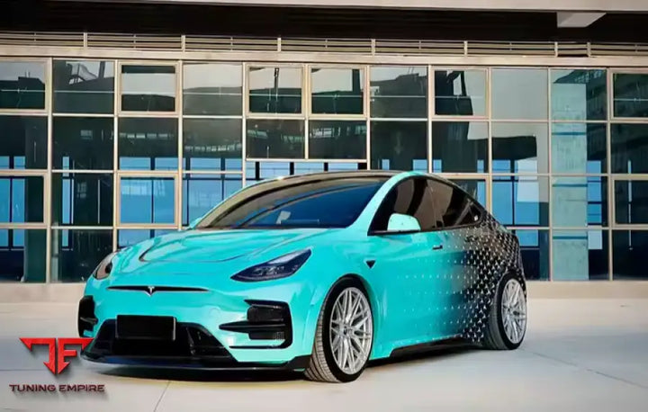 TESLA MODEL Y CARBON BODY KITS PARTS