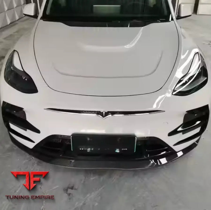 TESLA MODEL Y CARBON BODY KITS PARTS