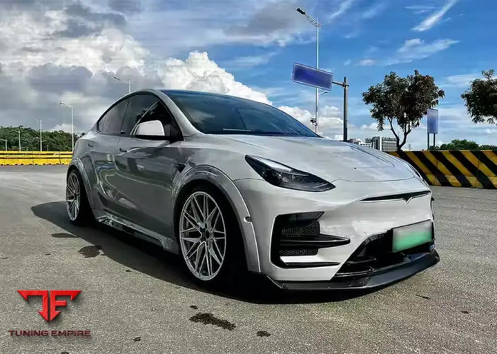 TESLA MODEL Y CARBON BODY KITS PARTS