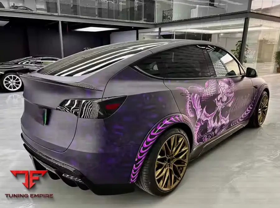 TESLA MODEL Y CARBON BODY KITS PARTS