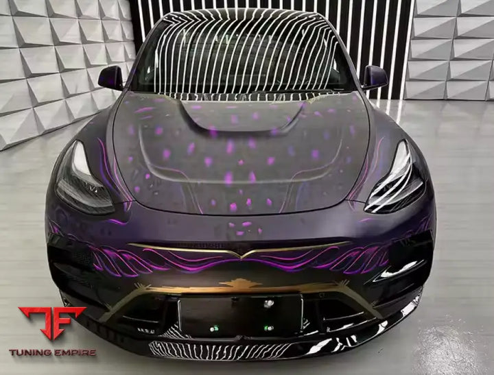 TESLA MODEL Y CARBON BODY KITS PARTS