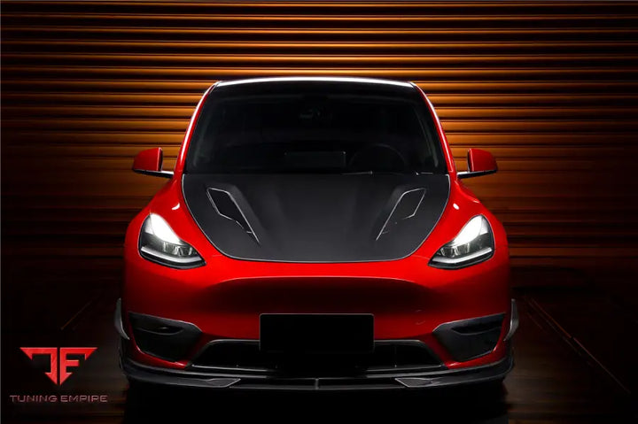 TESLA MODEL Y / IMP PERFORMANCE CARBON FIBER HOOD BSD