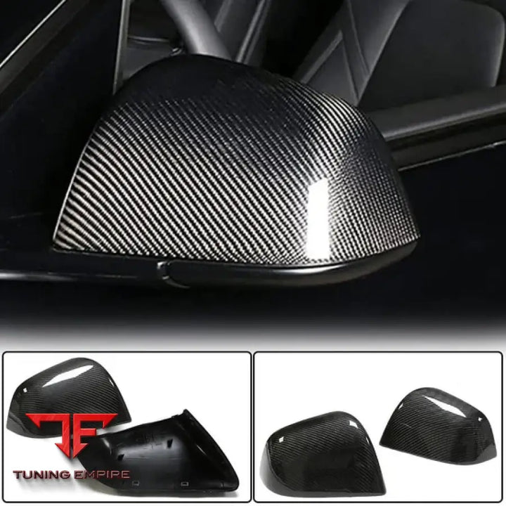 TESLA MODEL Y CARBON FIBER PARTS