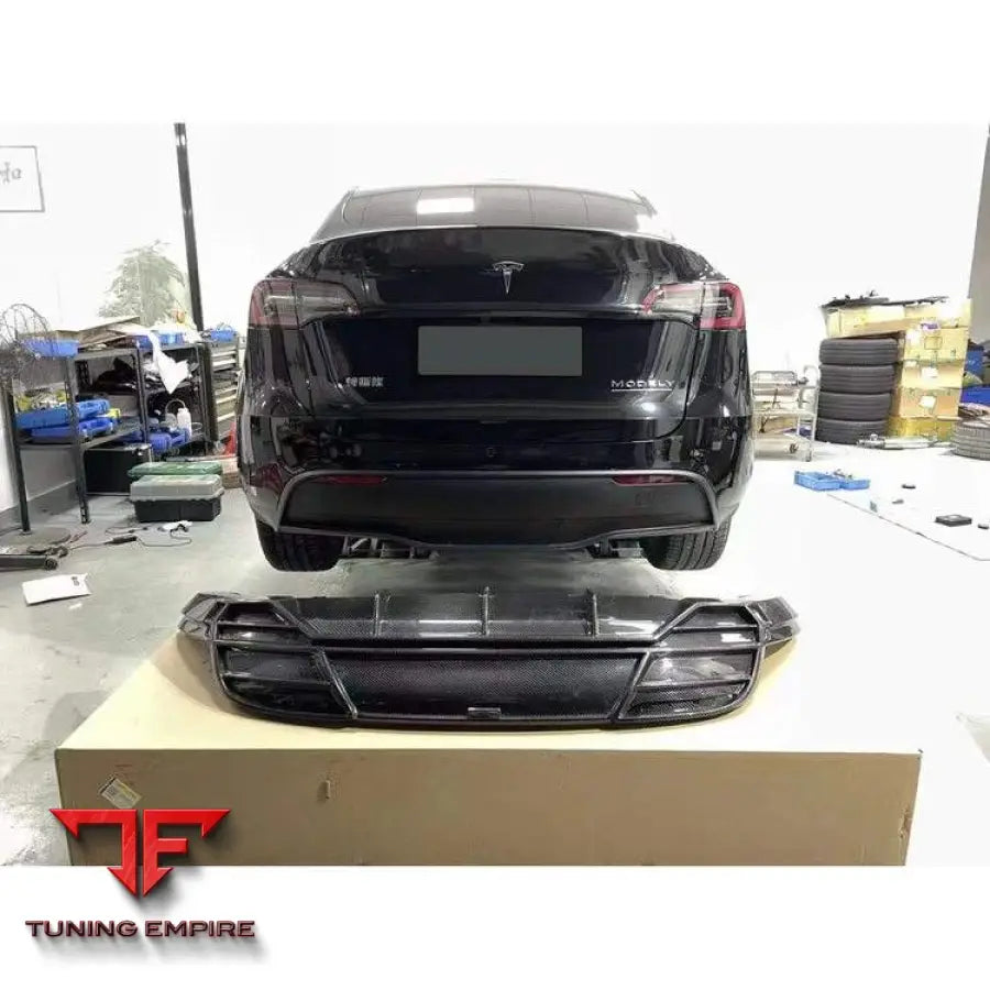 TESLA MODEL Y CARBON FIBER PARTS