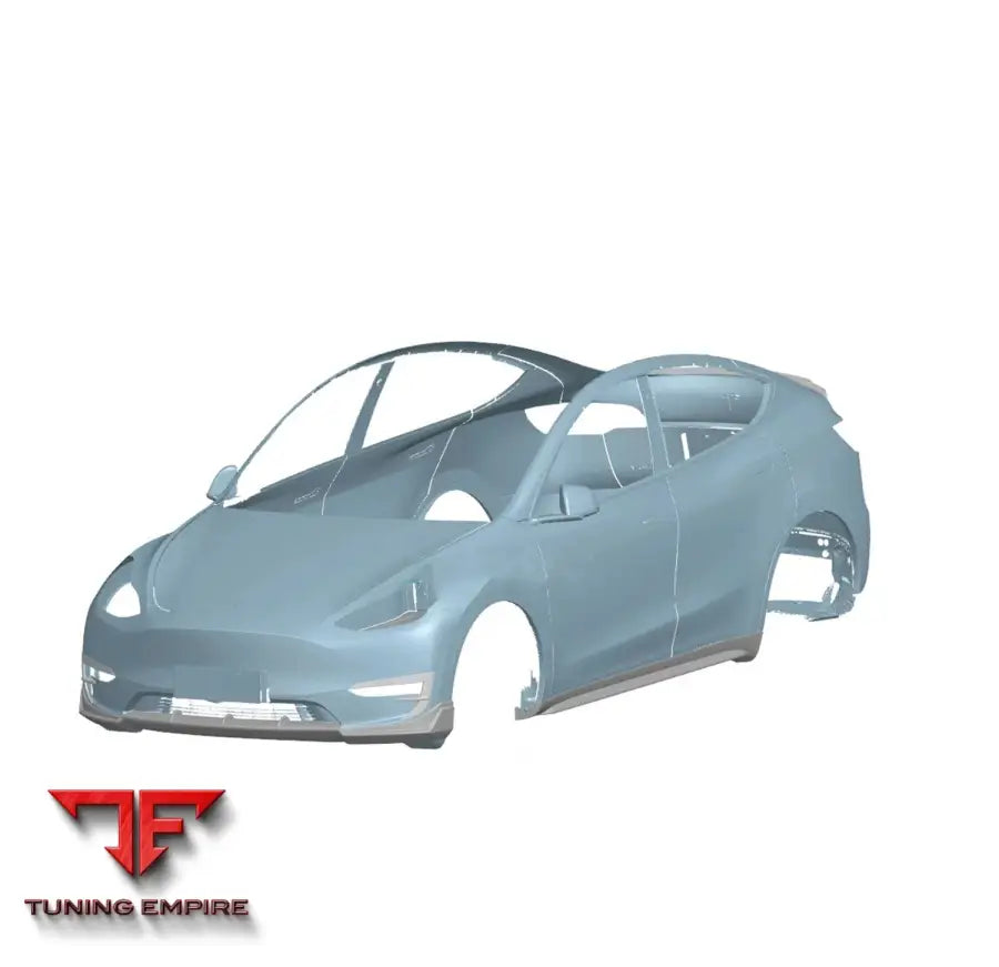 TESLA MODEL Y DRY CARBON PERFORMANCE FRONT CANARDS