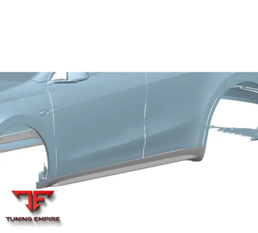 TESLA MODEL Y DRY CARBON PERFORMANCE FRONT CANARDS