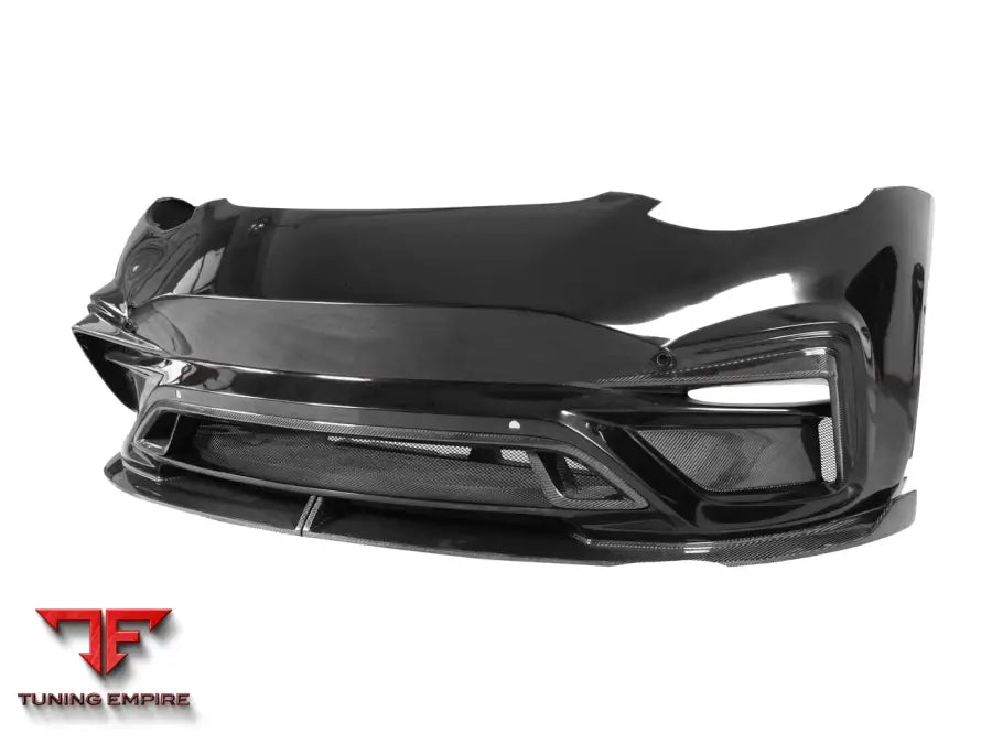 TESLA MODEL Y IMP PERFORMANCE CARBON FIBER FRONT BUMPER BSD
