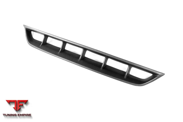 TESLA MODEL Y IMP PERFORMANCE CARBON FIBER FRONT BUMPER GRILLE BSD