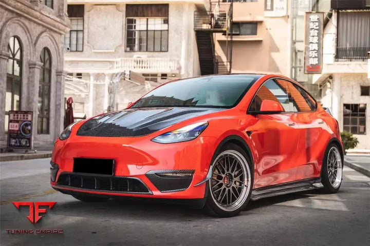 TESLA MODEL Y / IMP PERFORMANCE CARBON FIBER SIDE SKIRTS BSD