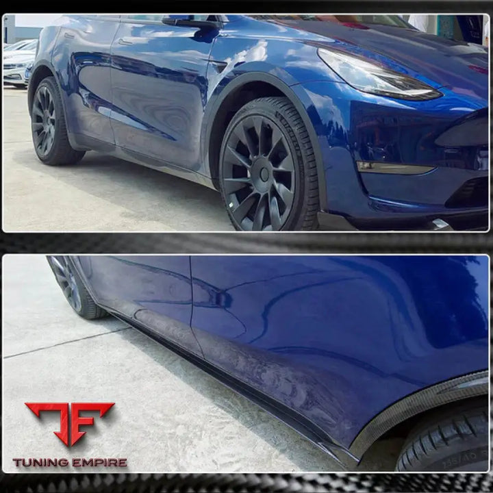 TESLA MODEL Y SPORT UTILITY CARBON FIBER PARTS