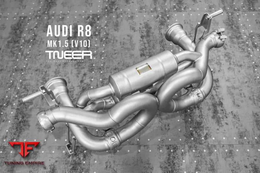 TNEER AUDI R8 MK1.5 V10 5.2 EXHAUST SYSTEM