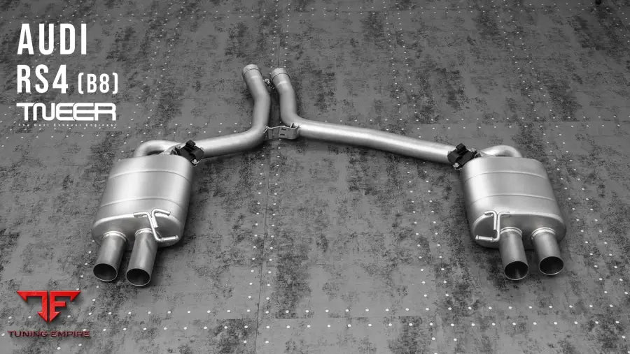 TNEER AUDI RS4 B8 EXHAUST SYSTEM