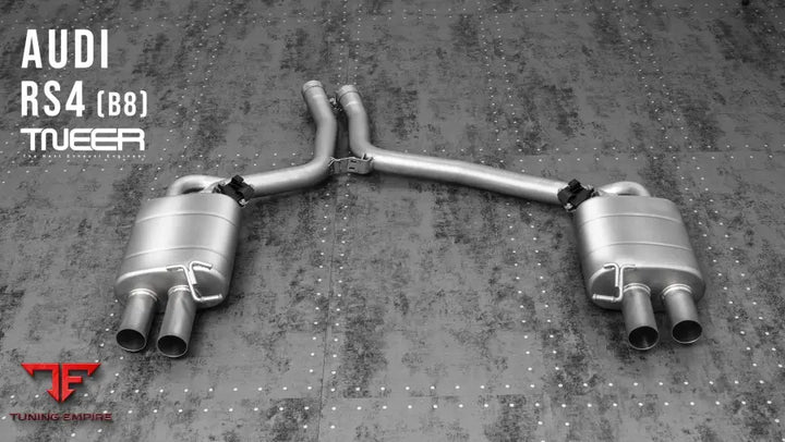 TNEER AUDI RS4 B8 EXHAUST SYSTEM