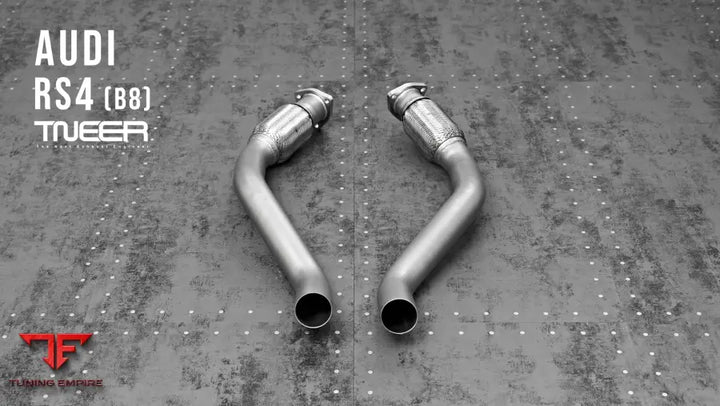 TNEER AUDI RS4 B8 EXHAUST SYSTEM