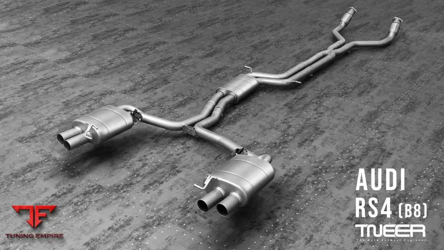 TNEER AUDI RS4 B8 EXHAUST SYSTEM